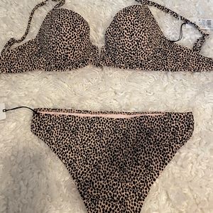 Leopard Print Bikini Set. Target. Size 32